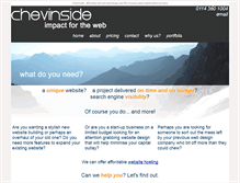 Tablet Screenshot of chevinside.com